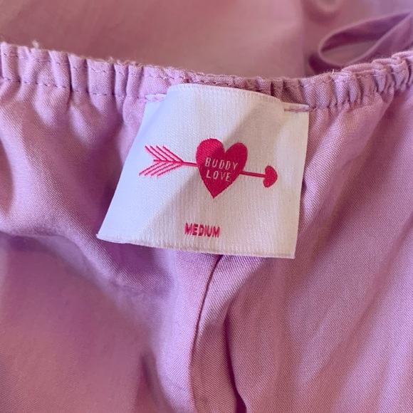 Buddy Love Jaxon Tiered Strappy Maxi Dress Purple - Picture 11 of 13